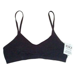 JESSICA INTIMATES Black Sports Bra Top